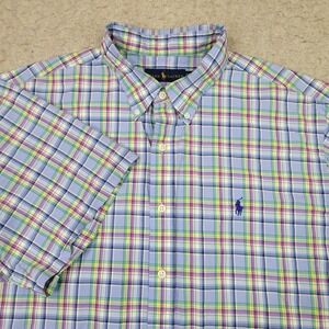 Lauren Ralph Lauren Multicolor Plaid Button Down Shirt